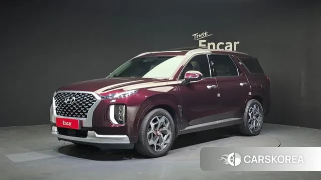 Hyundai Palisade 2021 Красный из Кореи
