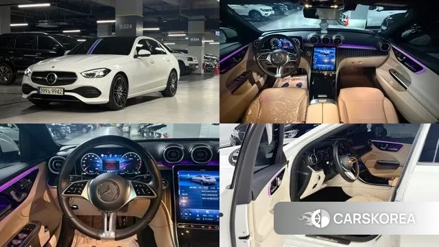 Mercedes-Benz C-Class W206 2023 Белый из Кореи