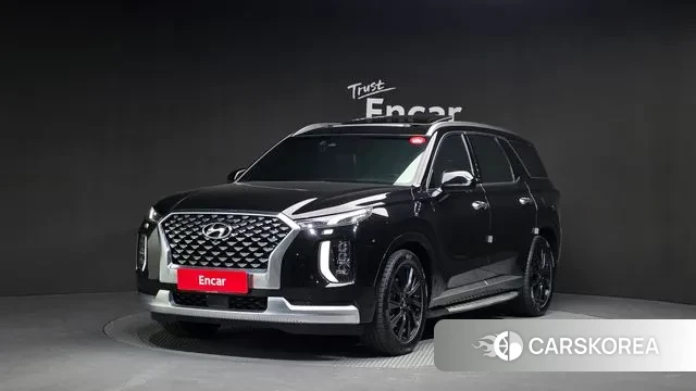 Hyundai Palisade 2021 Черный из Кореи
