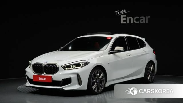 BMW 1 Series (F40) 2023 Белый из Кореи