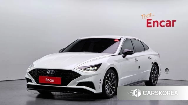 Hyundai Sonata (DN8) 2021 Белый из Кореи