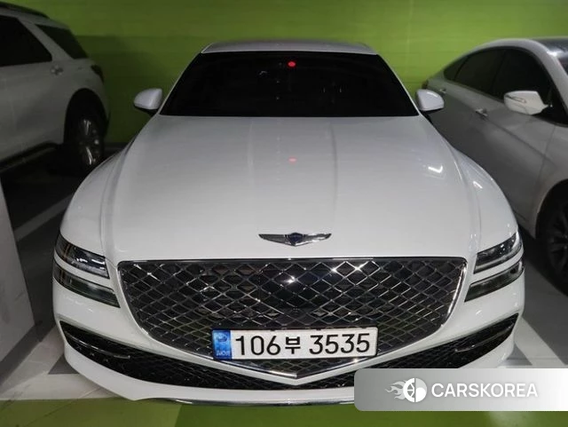 Genesis G80 (RG3) 2021 Белый из Кореи