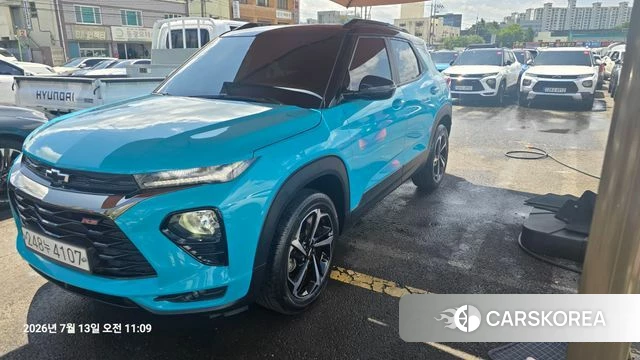 Chevrolet (GM Daewoo) Trailblazer 2020 Небесно-голубой из Кореи