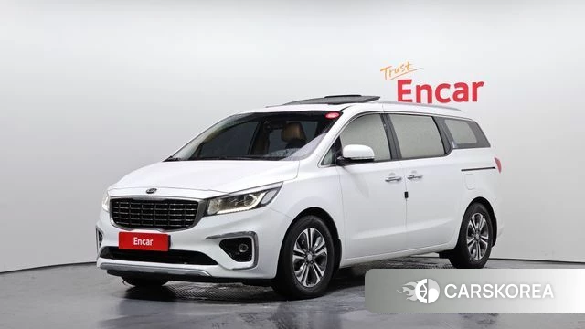 Kia The New Carnival 2018 Белый из Кореи