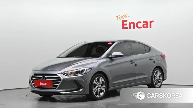 Hyundai Avante AD 2018 Серебристо-серый из Кореи