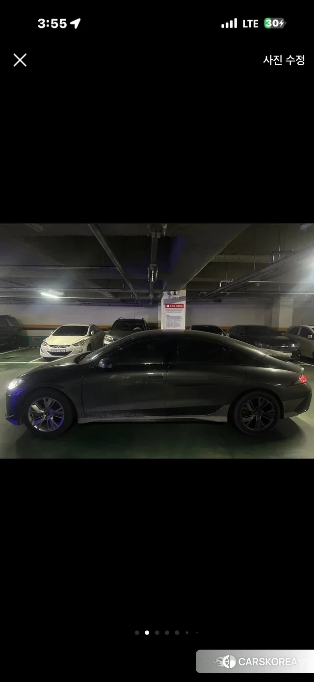 Hyundai Ionic 6 2022 Серый из Кореи