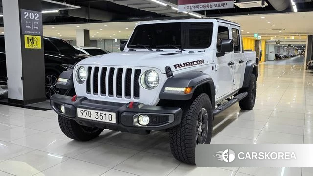 Jeep Gladiator (JT) 2021 Белый из Кореи