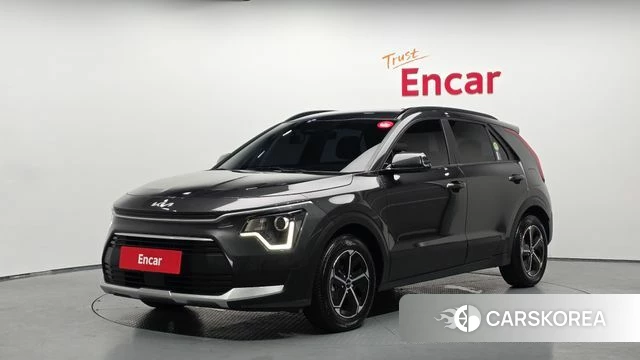 Kia Di Ol Nu Niro 2022 Серый из Кореи