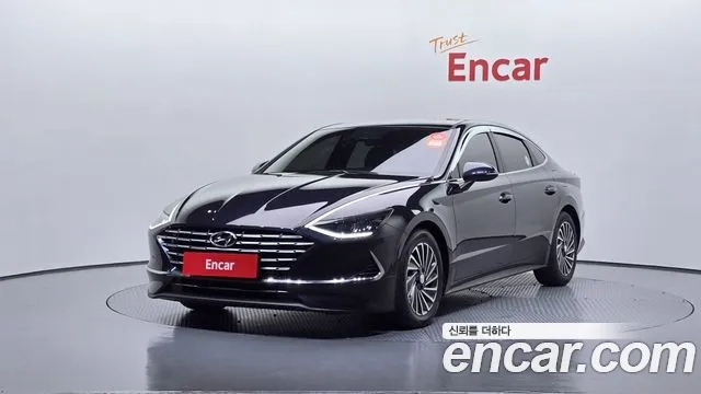 Hyundai Sonata Hybrid (DN8) 2021 Синий из Кореи