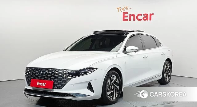 Hyundai The New Grandeur IG Hybrid 2020 Белый из Кореи