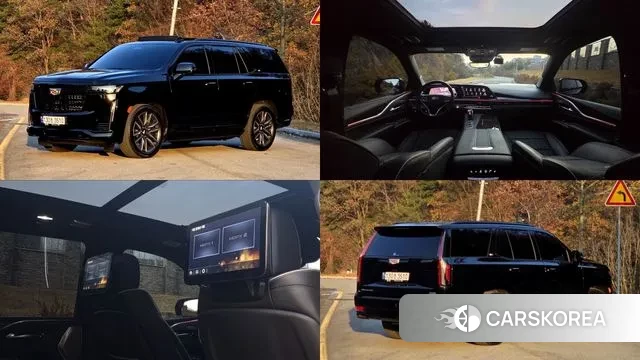 Cadillac Escalade 5th Generation 2024 Черный из Кореи