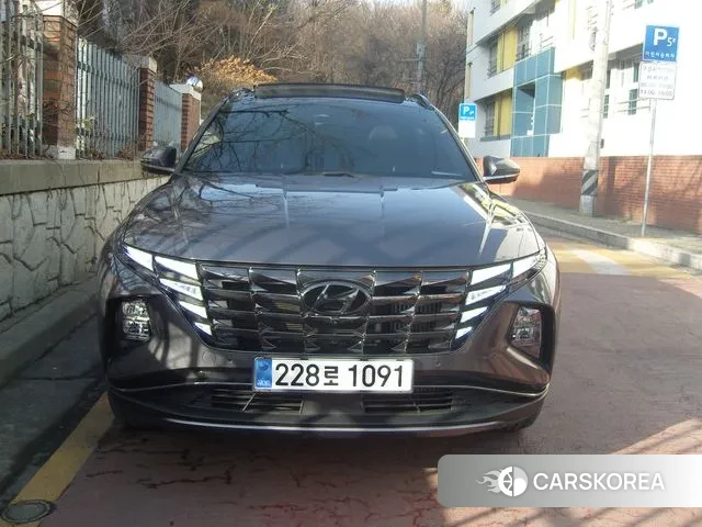 Hyundai Tucson (NX4) 2020 Серый из Кореи