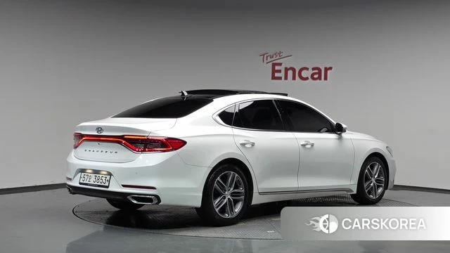 Hyundai Grandeur IG 2018 Белый из Кореи
