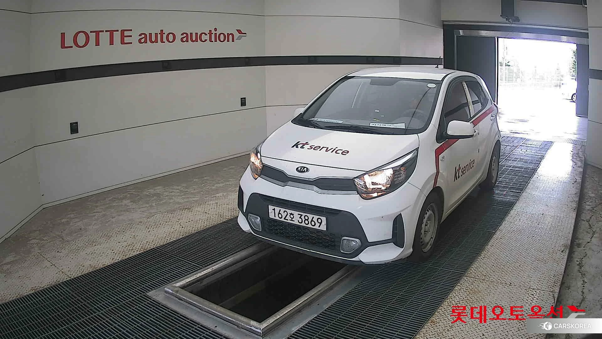 Kia Morning 2021 Clear White из Кореи