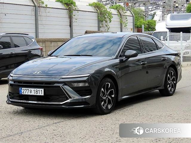 Hyundai Sonata D Edge (DN8) 2024 Темно-зеленый из Кореи