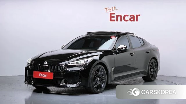 Kia Stinger Meister 2021 Черный из Кореи