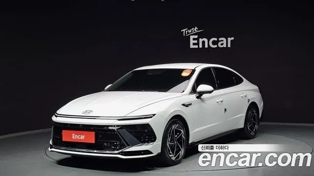 Hyundai Sonata D Edge (DN8) 2023 Белый из Кореи