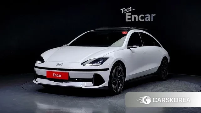 Hyundai Ionic 6 2022 Белый из Кореи