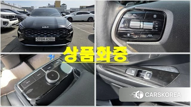 Kia K8 2021 Черный из Кореи