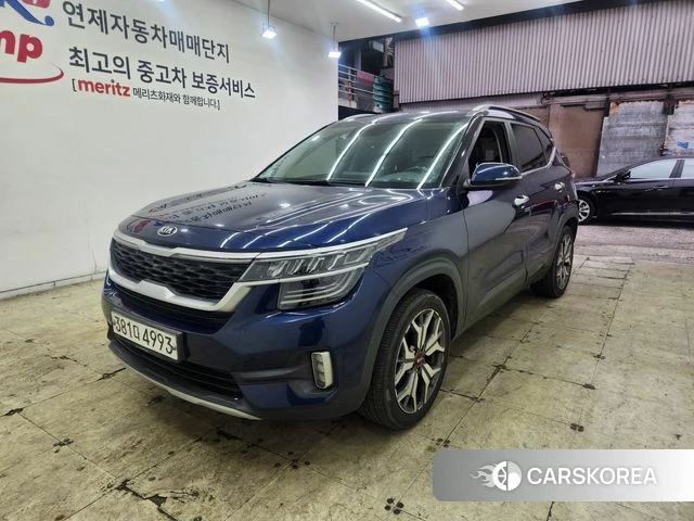 Kia Seltos 2019 Синий из Кореи