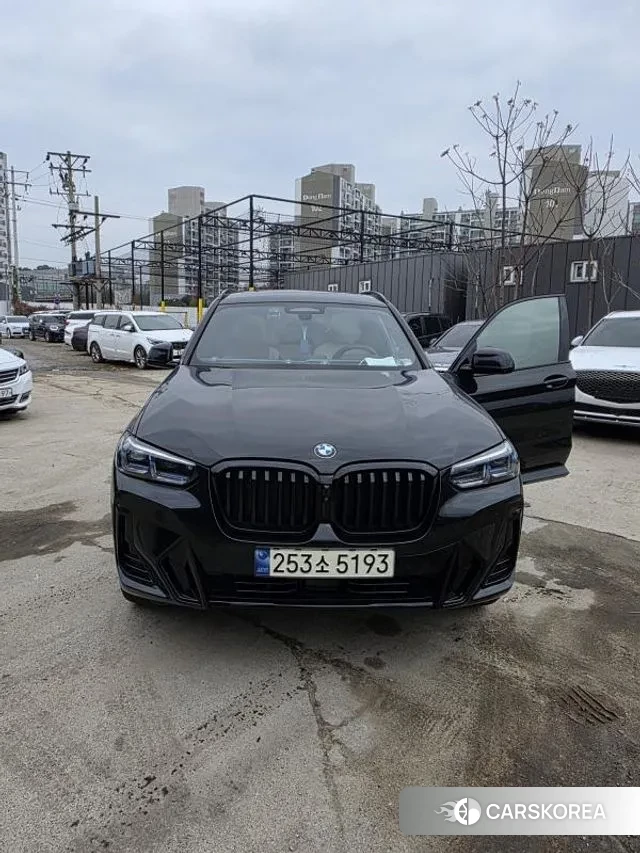 BMW X3 (G01) 2023 Черный из Кореи