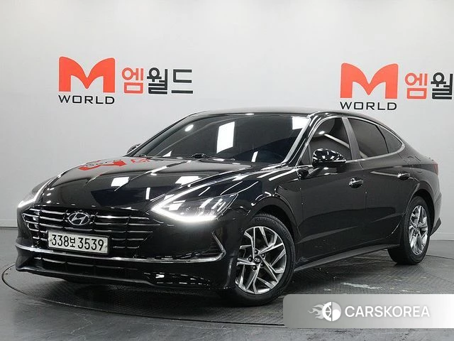 Hyundai Sonata (DN8) 2019 Черный из Кореи