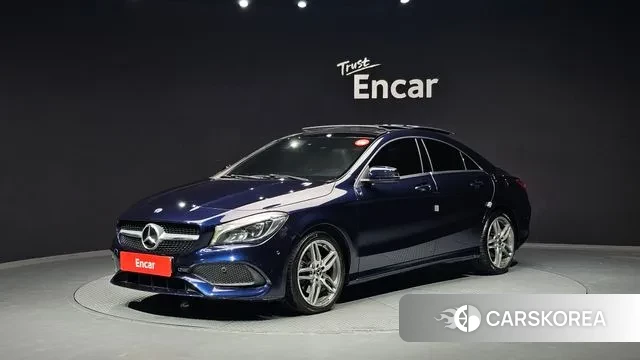 Mercedes-Benz CLA-Class C117 2018 Синий из Кореи