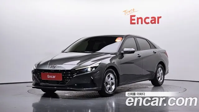 Hyundai Avante (CN7) 2020 Серый из Кореи