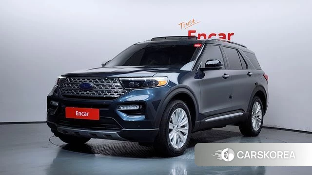 Ford Explorer 6th Generation 2023 Серый из Кореи
