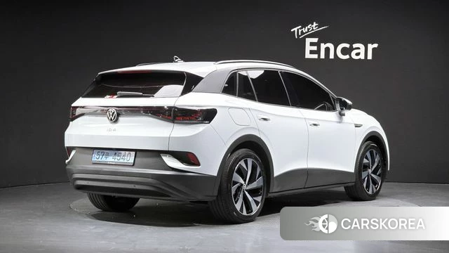 Volkswagen ID.4 2022 Белый из Кореи