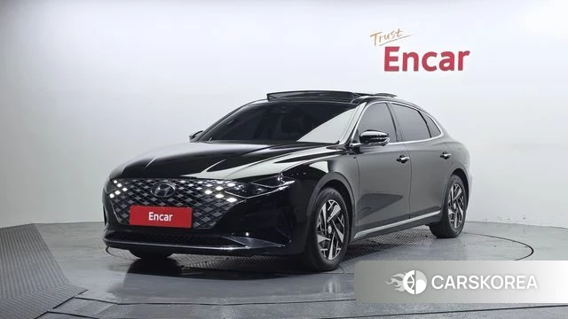 Hyundai The New Grandeur IG Hybrid 2021 Черный из Кореи