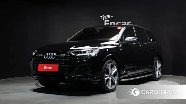 Audi Q7 (4M) 2023 Черный из Кореи