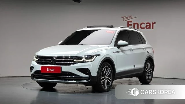 Volkswagen Tiguan second Generation 2024 Белый из Кореи