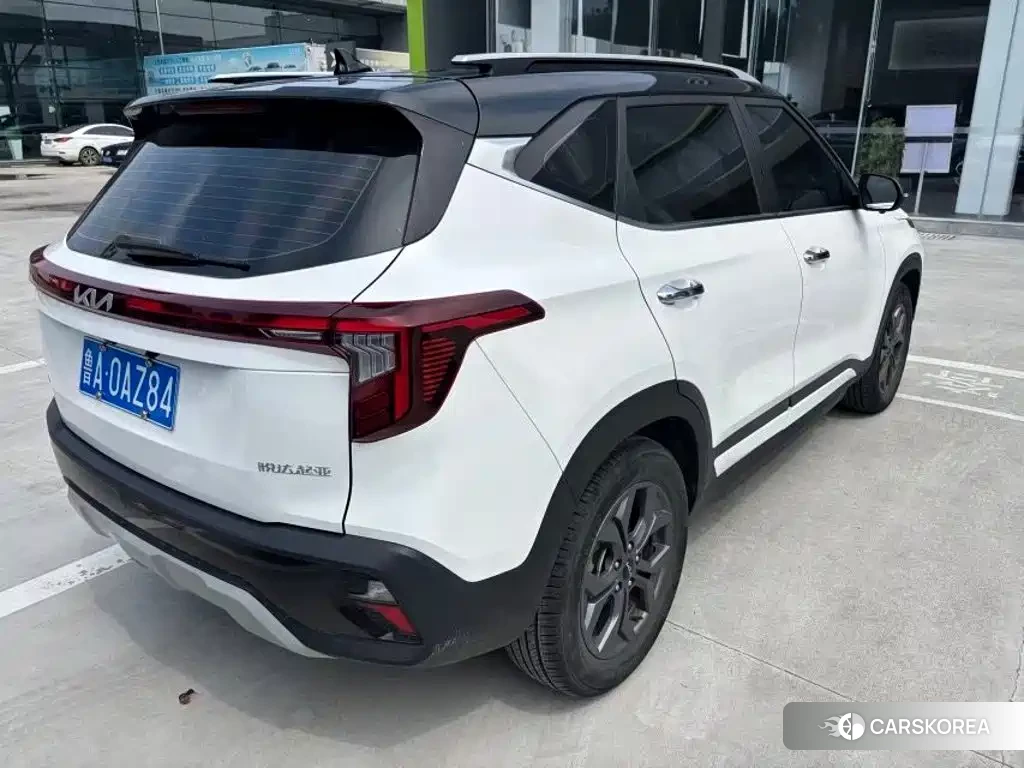 Kia Seltos 2023 Белый из Китая