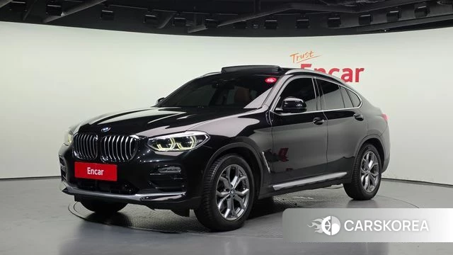 BMW X4 (G02) 2019 Черный из Кореи