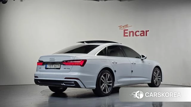 Audi A6 (C8) 2022 Белый из Кореи