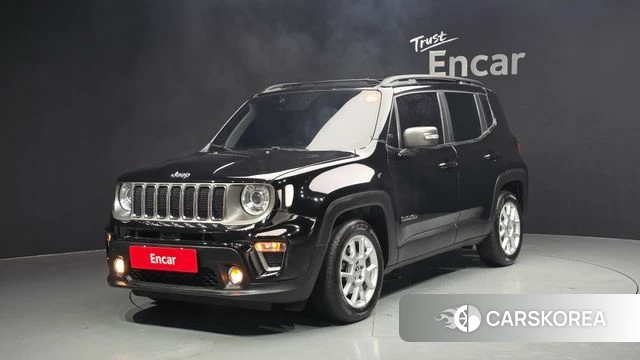 Jeep Renegade 2019 Черный из Кореи