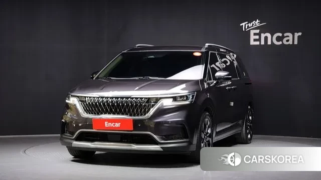 Kia Carnival 4th generation 2022 Серый из Кореи