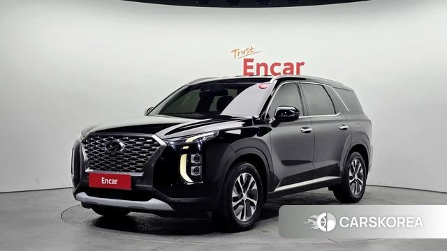 Hyundai Palisade 2022 Черный из Кореи