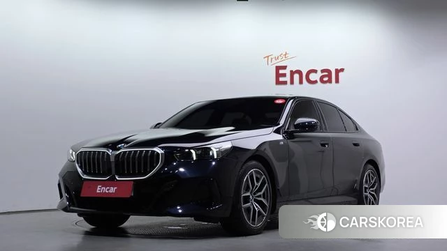 BMW 5 Series (G60) 2025 Черный из Кореи