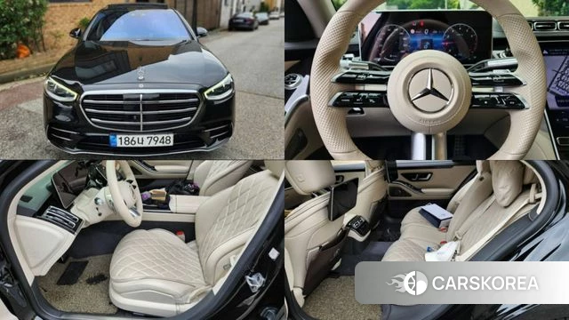 Mercedes-Benz S-Class W223 2022 Черный из Кореи