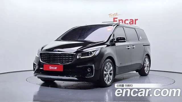 Kia The New Carnival 2018 Черный из Кореи