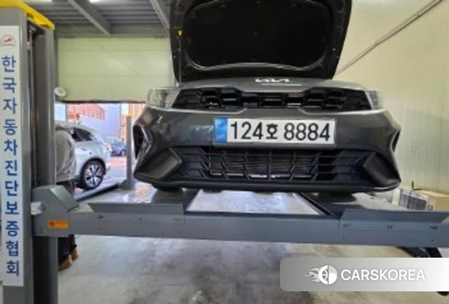 Kia The New K3 2nd generation 2023 Серый из Кореи