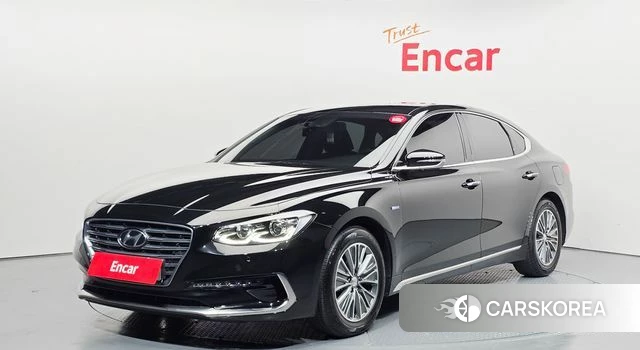 Hyundai Grandeur IG Hybrid 2019 Черный из Кореи