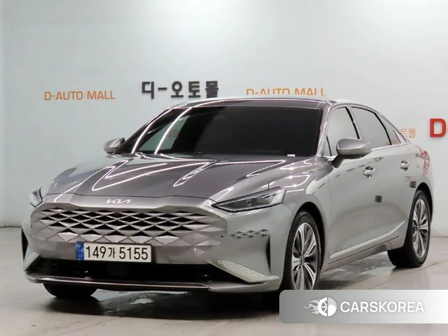 Kia K8 2021 Серебристо-серый из Кореи