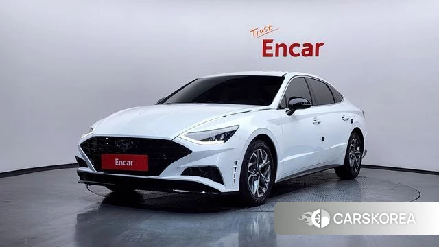 Hyundai Sonata (DN8) 2022 Белый из Кореи