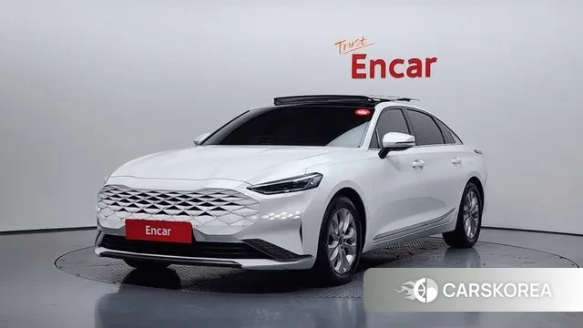 Kia K8 2021 Белый из Кореи