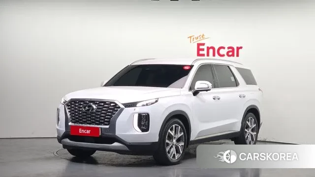 Hyundai Palisade 2021 Белый из Кореи