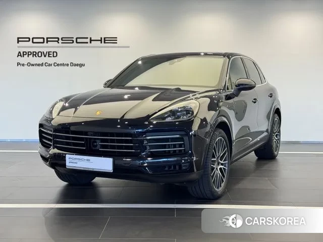 Porsche Cayenne (PO536) 2019 Синий из Кореи