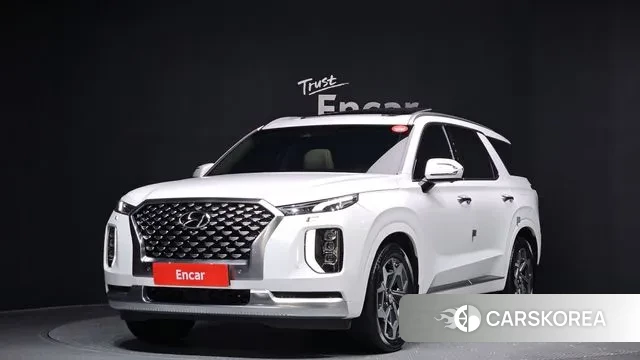 Hyundai Palisade 2021 Белый из Кореи